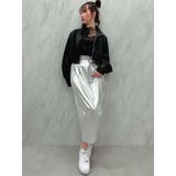 メタリックコクーンスカート | dazzlin | 詳細画像10