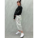 メタリックコクーンスカート | dazzlin | 詳細画像11