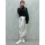 メタリックコクーンスカート | dazzlin | 詳細画像6