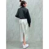 メタリックコクーンスカート | dazzlin | 詳細画像8