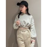 チュールスリーブロゴプルオーバー | dazzlin | 詳細画像2 