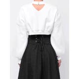 チュールスリーブロゴプルオーバー | dazzlin | 詳細画像21 