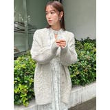 ブレンドカラーミドルカーディガン | dazzlin | 詳細画像1