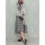 ブレンドカラーミドルカーディガン | dazzlin | 詳細画像23