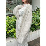 ブレンドカラーミドルカーディガン | dazzlin | 詳細画像4