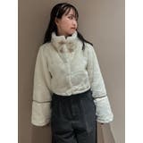 ショートビットフェイクファーコート | dazzlin | 詳細画像26 