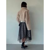 ショートビットフェイクファーコート | dazzlin | 詳細画像42 