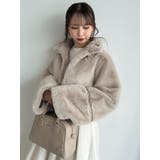ショートビットフェイクファーコート | dazzlin | 詳細画像8 