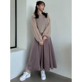ストラップレイヤーキャミワンピース | dazzlin | 詳細画像42
