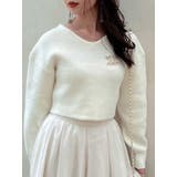 スクエアロゴブローチ | dazzlin | 詳細画像13 