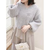 スクエアロゴブローチ | dazzlin | 詳細画像22 