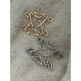 スクエアロゴブローチ | dazzlin | 詳細画像4 