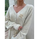 ゴールド | スクエアロゴブローチ | dazzlin