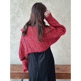 ビッグカラーケーブルZIPカーディガン | dazzlin | 詳細画像21