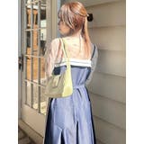パイピングラインオーバーサロペット | dazzlin | 詳細画像10 