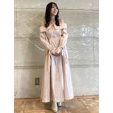 ウエストタックオフショルシャツワンピース | dazzlin | 詳細画像17