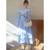 ウエストタックオフショルシャツワンピース | dazzlin | 詳細画像44
