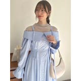 ウエストタックオフショルシャツワンピース | dazzlin | 詳細画像47