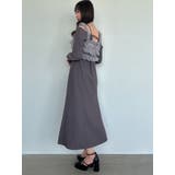 チュールギャザービスチェカットワンピース | dazzlin | 詳細画像30