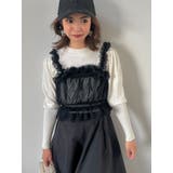 チュールギャザービスチェカットワンピース | dazzlin | 詳細画像45