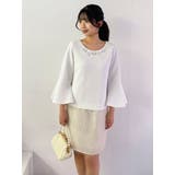 ジャカード切替サックワンピース | dazzlin | 詳細画像17 