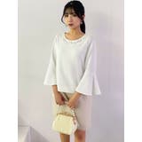 ジャカード切替サックワンピース | dazzlin | 詳細画像18 