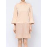 ジャカード切替サックワンピース | dazzlin | 詳細画像7 