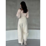 キャンディースリーブオフショルシャツブラウス | dazzlin | 詳細画像31 