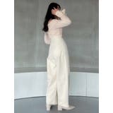 キャンディースリーブオフショルシャツブラウス | dazzlin | 詳細画像32 