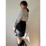 キャンディースリーブオフショルシャツブラウス | dazzlin | 詳細画像37 