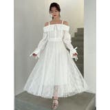 キャンディースリーブオフショルシャツブラウス | dazzlin | 詳細画像46 