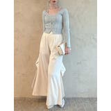 フリルスリットワイドパンツ | dazzlin | 詳細画像13 