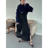 フリルスリットワイドパンツ | dazzlin | 詳細画像18 