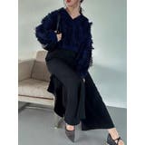 フリルスリットワイドパンツ | dazzlin | 詳細画像23 