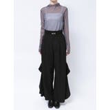 フリルスリットワイドパンツ | dazzlin | 詳細画像31 