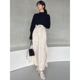 フリルスリットワイドパンツ | dazzlin | 詳細画像7 