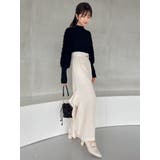 フリルスリットワイドパンツ | dazzlin | 詳細画像8 