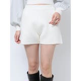 ニットショートパンツ | dazzlin | 詳細画像1 