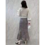 スパンコールレースマーメイドスカート | dazzlin | 詳細画像13