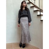 スパンコールレースマーメイドスカート | dazzlin | 詳細画像16