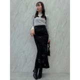 スパンコールレースマーメイドスカート | dazzlin | 詳細画像7