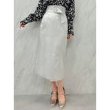 タイトギャザータックスカート | dazzlin | 詳細画像1