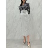 タイトギャザータックスカート | dazzlin | 詳細画像12