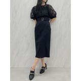 タイトギャザータックスカート | dazzlin | 詳細画像17