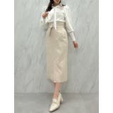 タイトギャザータックスカート | dazzlin | 詳細画像5