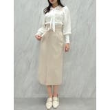 タイトギャザータックスカート | dazzlin | 詳細画像7