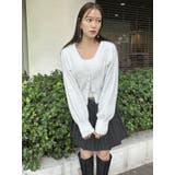 【セットアップ対応】ミニシャギーラメニットキャミ | dazzlin | 詳細画像26