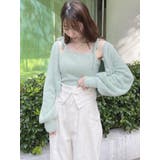 【セットアップ対応】ミニシャギーラメニットキャミ | dazzlin | 詳細画像29