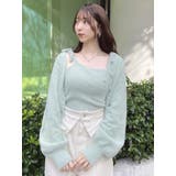 【セットアップ対応】ミニシャギーラメニットキャミ | dazzlin | 詳細画像30