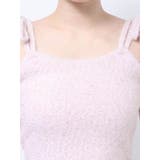 【セットアップ対応】ミニシャギーラメニットキャミ | dazzlin | 詳細画像39